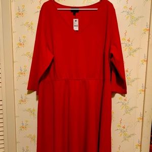 Lane Bryant Red dress